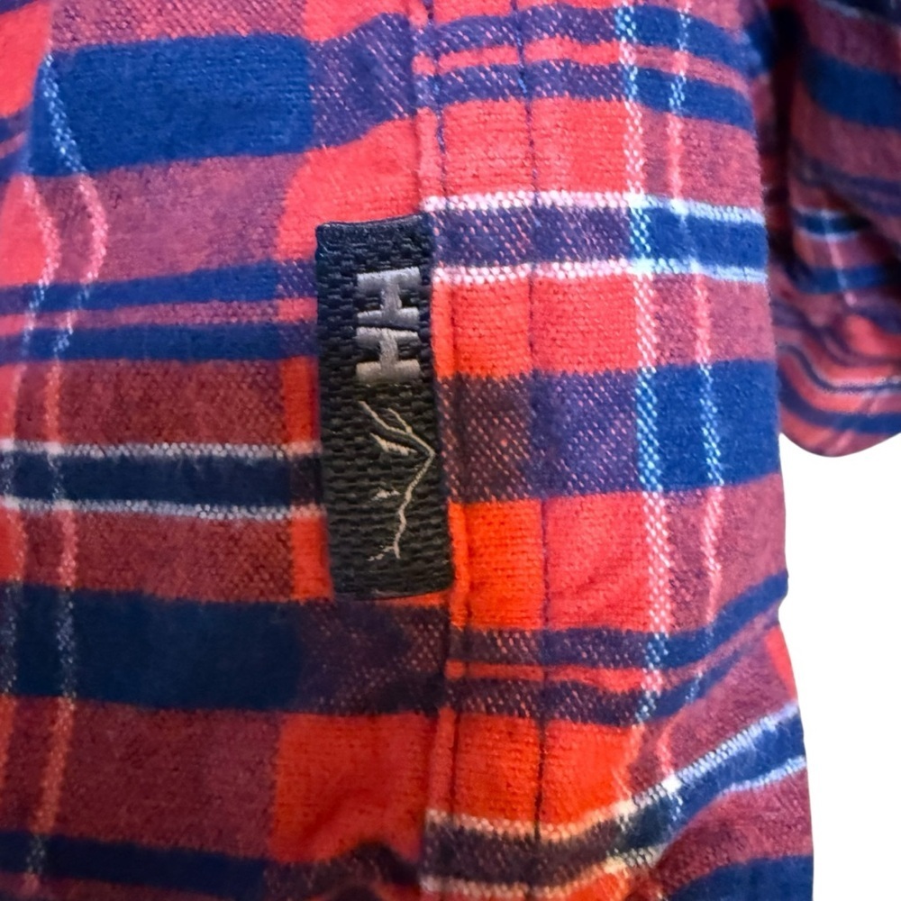 Helly Hansen | Red and Blue Checkered Shirt | 100% Cotton | Sz M - Picture 4 of 7